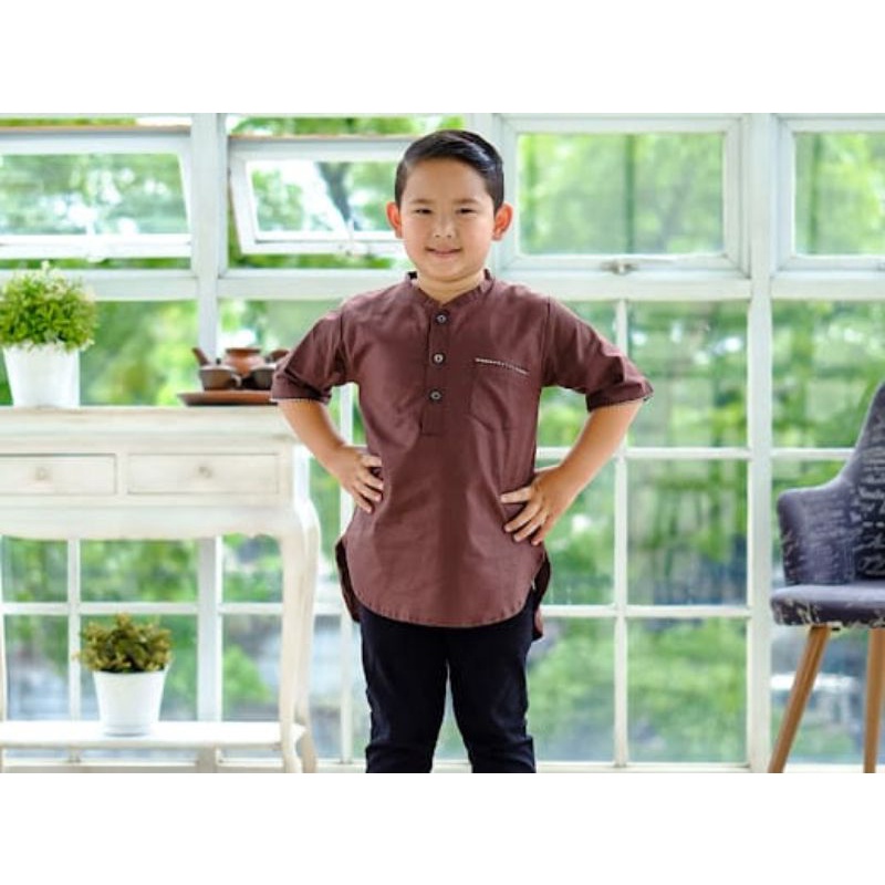 Kemeja Anak Koko Kurta 3-15 Tahun