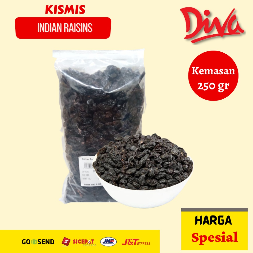 

Kismis Indian Raisin 250gr | Dried Kishmish Indian Raisins
