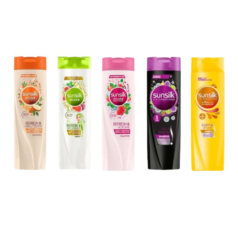 Sunsilk Shampoo Hijab / Hello Lembut / Soft &amp; Smooth 170mL