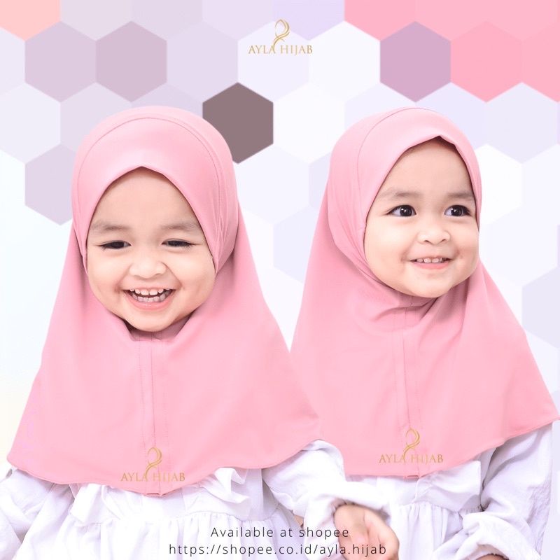 BERGO SALWA ANAK / BERGO ANAK / JILBAB ANAK