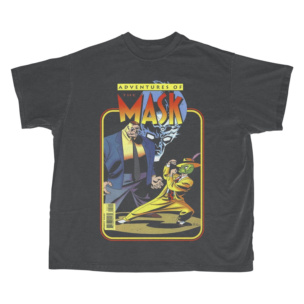 Kaos Adventure of the mask oversized / movie tshirt / vintage tee