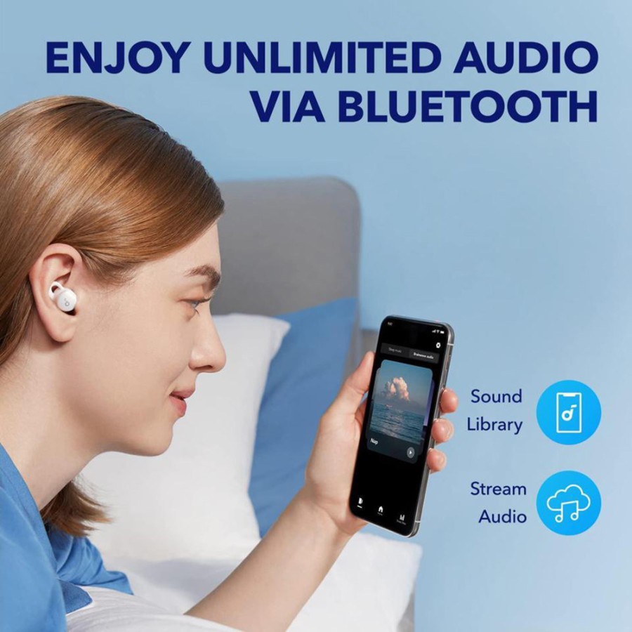 TWS Anker Soundcore Sleep A10 A6610 - Earphone Anker Sleep A10