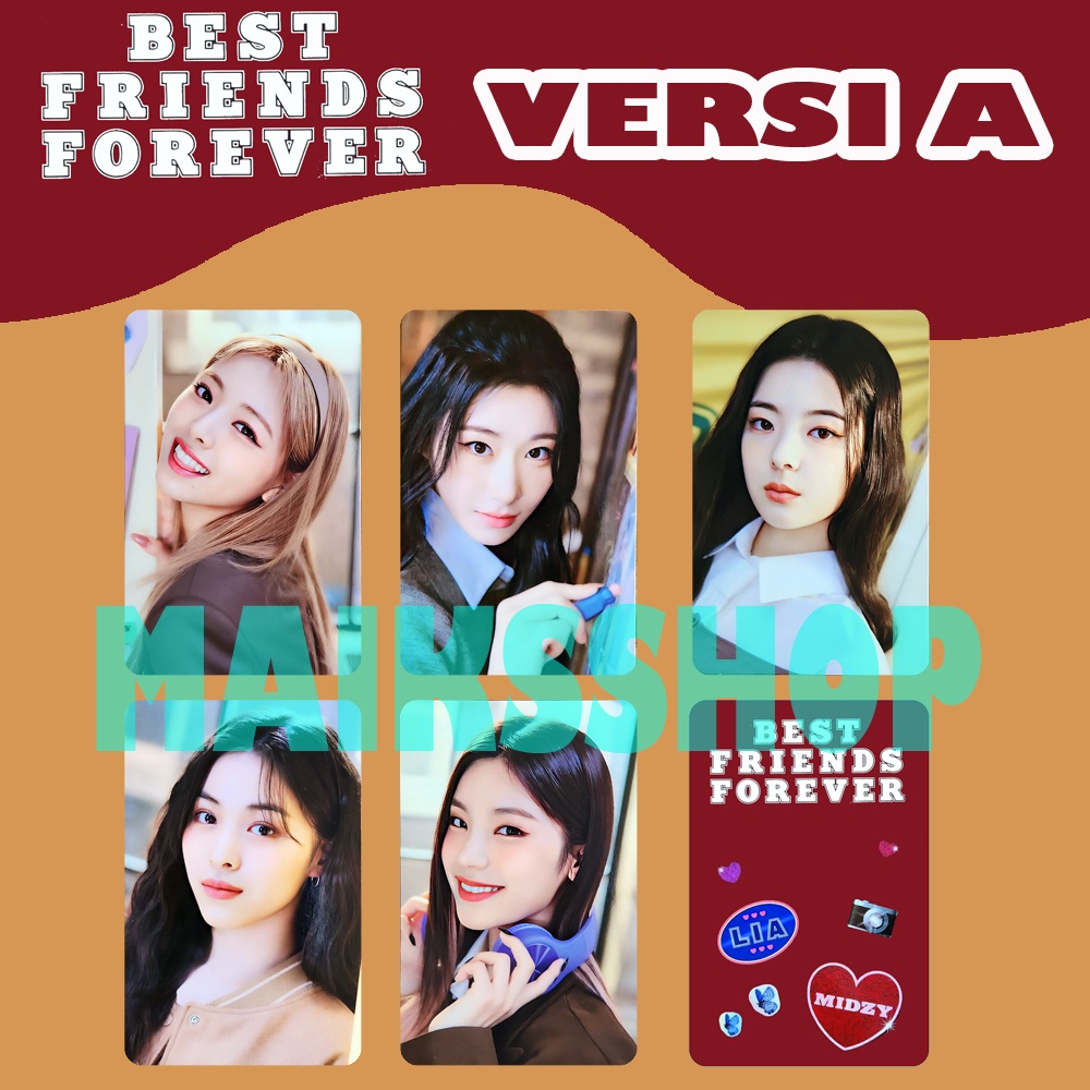 Itzy 2023 Best Friend Forever Photocard Kpop