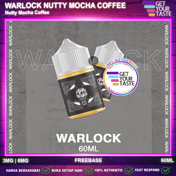 Liquid Warlock Nutty Mocha Coffee 60ML by Hero57