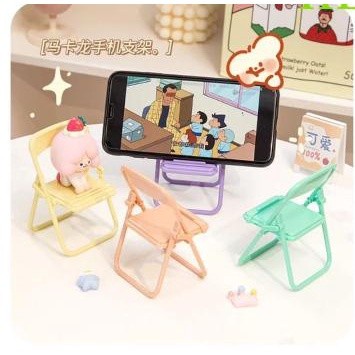 SUKSES- HOLDER HANDPHONE MODEL KURSI LUCU IMUT HD-53// HOLDER DUDUK