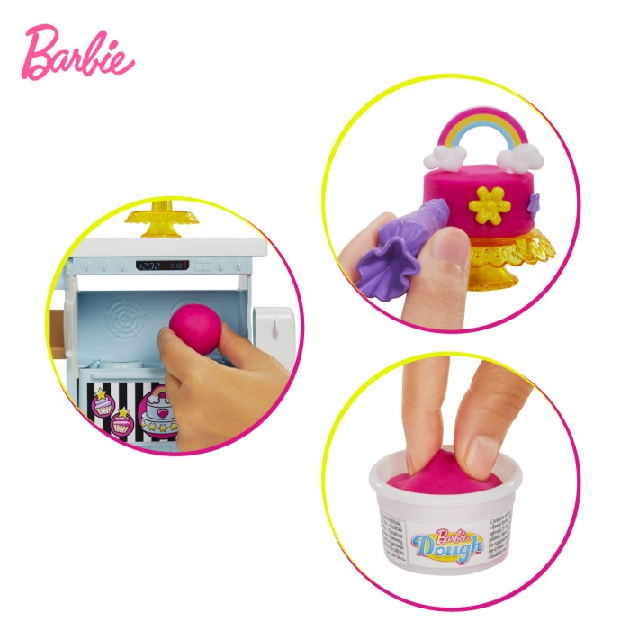 Barbie Bakery Playset - Mainan Boneka Anak Perempuan