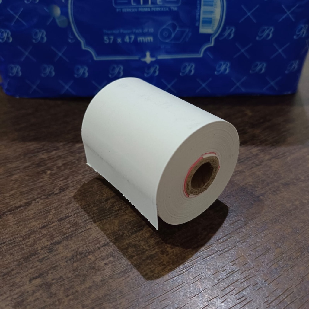 Kertas Thermal Paper 57x47 mm Struk Kasir Nota BLUEPRINT Lite 57 x 47
