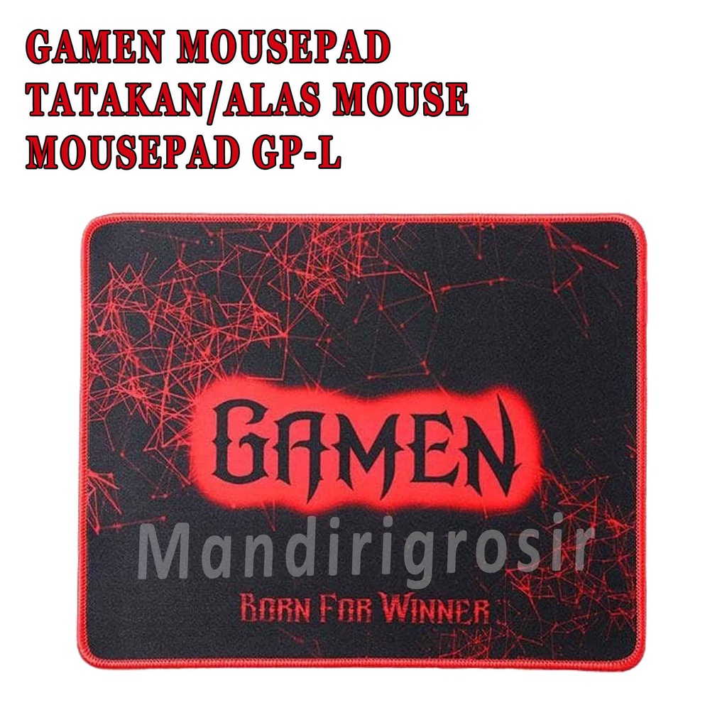 Tatakan Alas Mouse * GAMEN Mousepad * Mousepad Gaming * AntiSlip