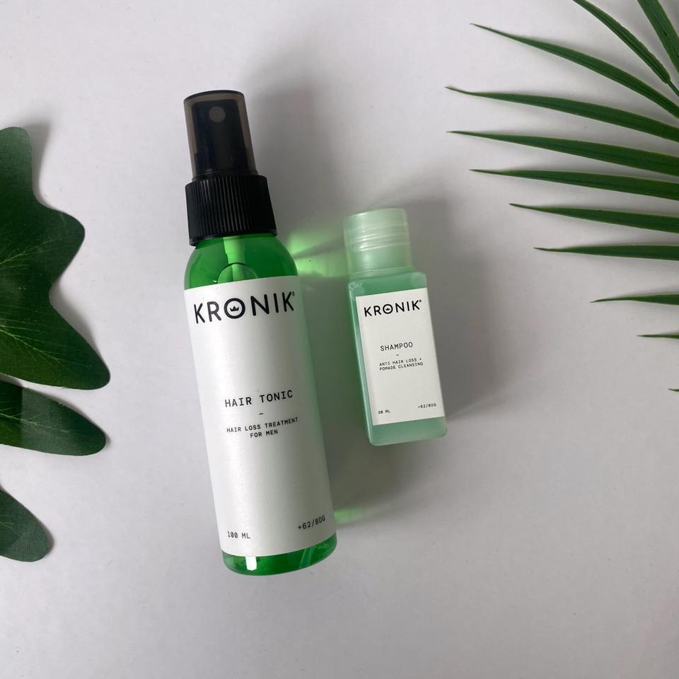 【flashϟsale】  Hair Tonic Pria Anti Rontok Ginseng Vitamin Pelembab Rambut Kering Rusak Tonik Hair Lo