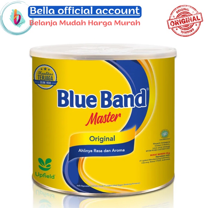 

BLUE BAND Master Original Margarine Tin / 2 Kg