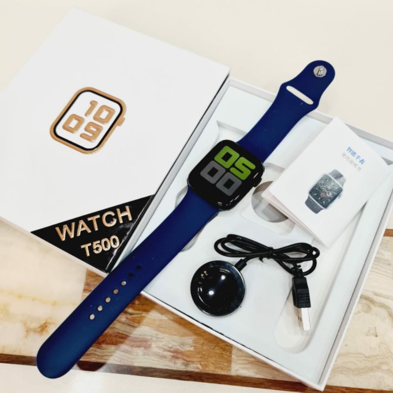 Jam Pintar Smart Watch T500 Smart Band Telfon Dan Sms