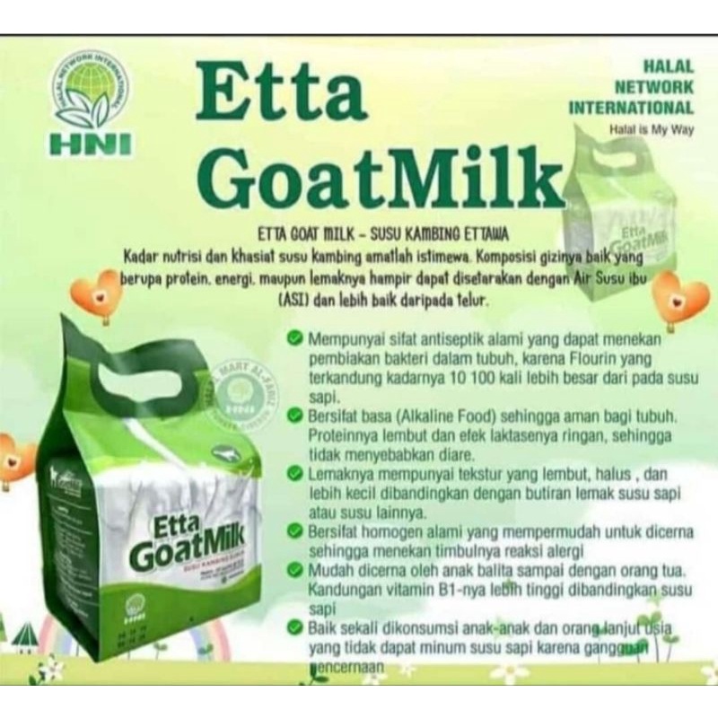 

Etta goat millk/ Susu Kambing Hni Hpai