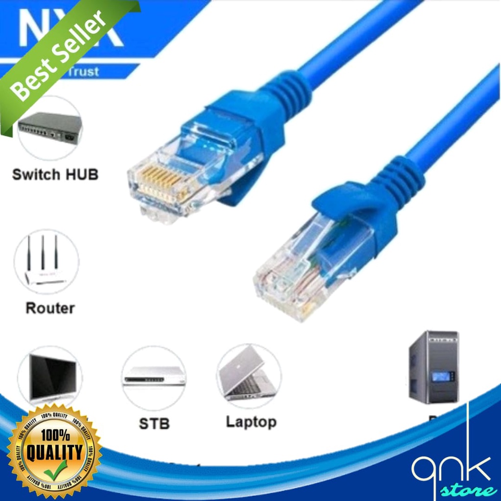 NYK Cat5e Ethernet Network Cable / Kabel LAN UTP