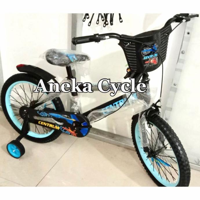 Sepeda Anak Roda Empat Cowok Bmx Centrum 18 Inch #Original