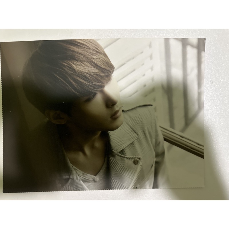 Postcard Super Junior Boys in City (Paris) - Ryewook (2)