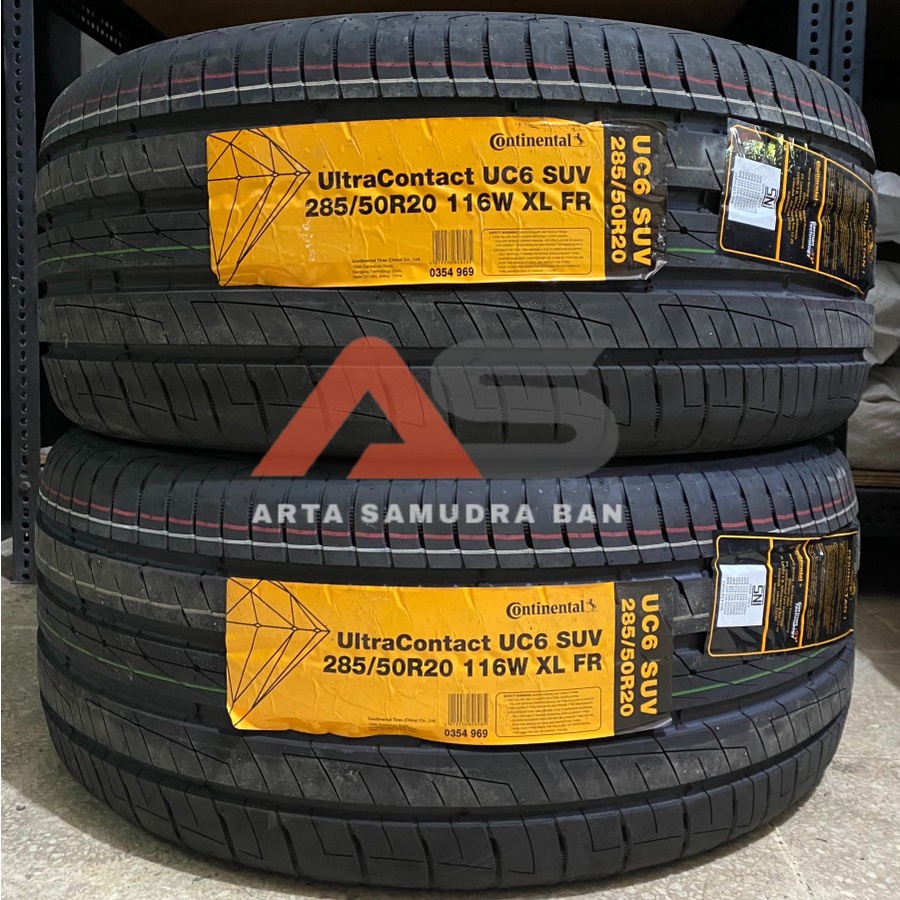 Ban Continental Ultra Contact UC6 SUV 285 / 50 R 20 R20