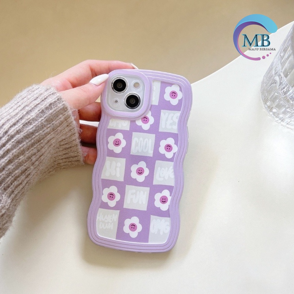 SS126 SOFTCASE SILIKON GELOMBANG MOTIF FLOWER FUN FOR VIVO Y11 Y12 Y15 Y17 Y15S Y01 Y16 Y02S Y20 Y20I Y21 Y21S Y33S Y22 Y22S Y30 Y30I Y50 Y35 Y53 LAMA Y71 Y55 Y75 Y81 Y81C Y91 Y93 Y95 Y91C Y1S V20 PRO V5 Y65 V25 V25E T1 PRO S15E MB4114