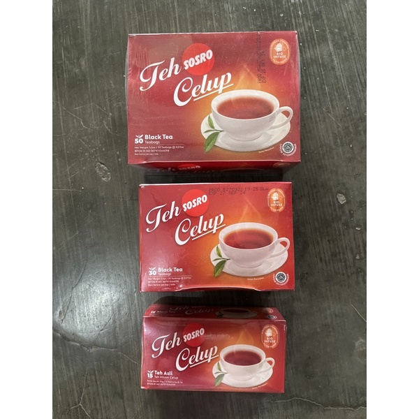 

TEH CELUP SOSRO 15/30/50 bag