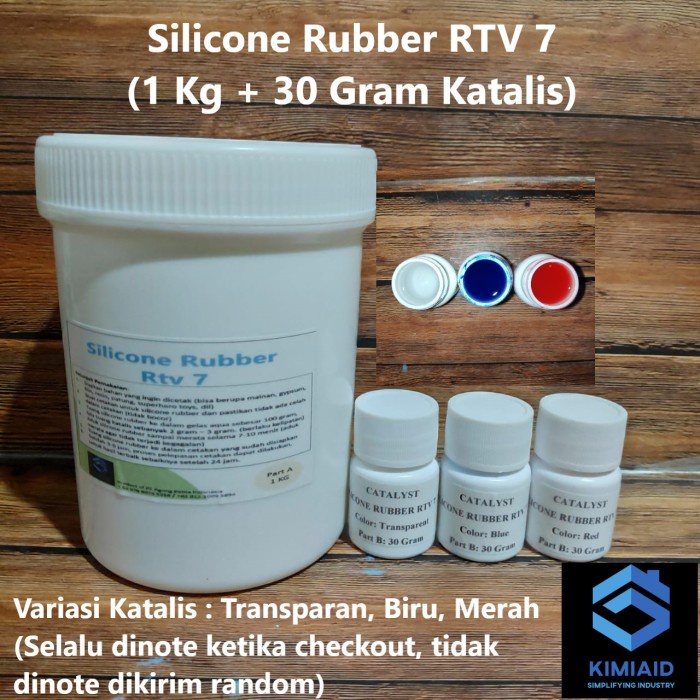Silicone Rubber Rtv - Silicone Rubber Rtv 1Kg - Molding - Moulding