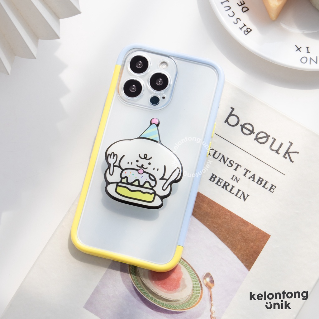 KOREAN - Griptok Resin Transparan/ Griptok Bening/ Phone Holder/ Phone Grip