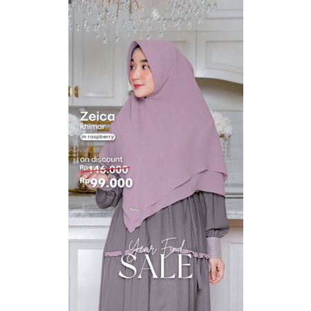 ZEICA KHIMAR SHIERAKI/DERIVA HIJAB INSTAN BY SHIERAKI/ALECA KHIMAR /ALENZA KHIMAR/