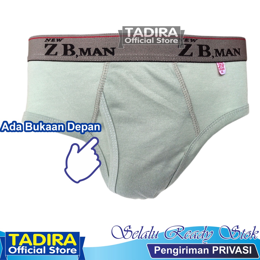 3 Pcs Celana Dalam Boxer Pria Bahan Katun Lembut Warna Random TADIRA Store