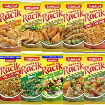 Jual INDOFOOD Bumbu RACIK Saset Bumbu Siap Saji Bumbu Instan Racik