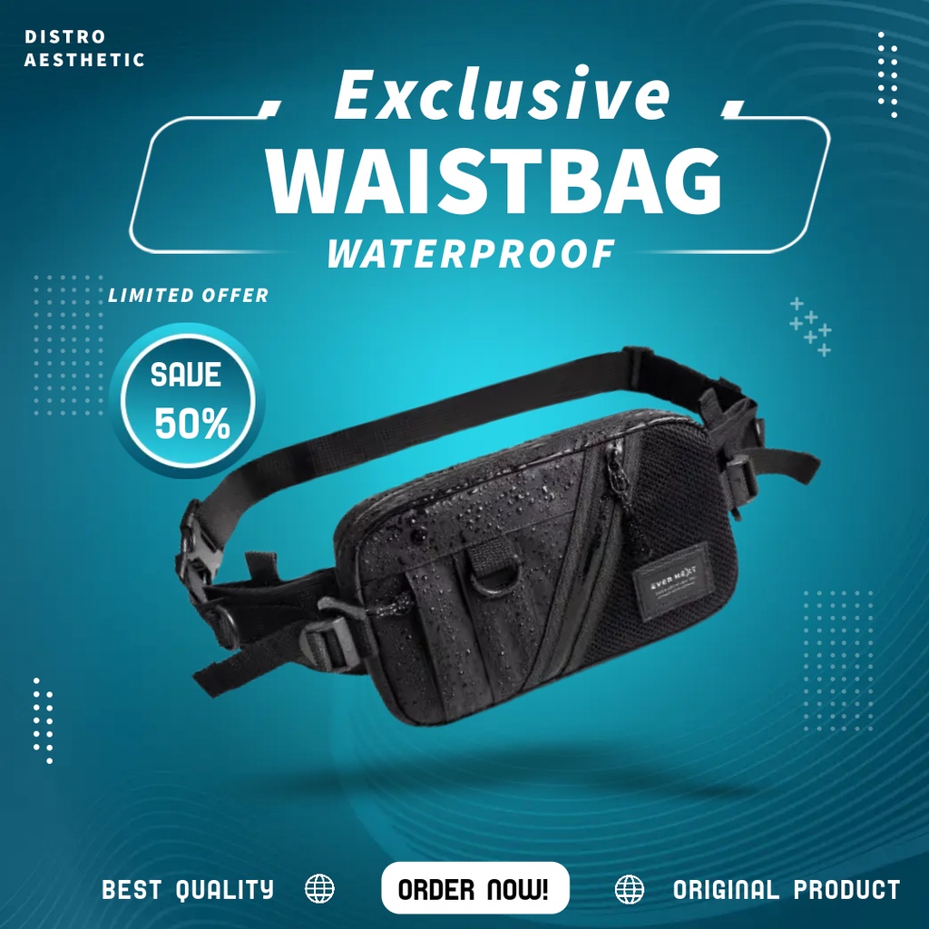 TAS DISTRO SLEMPANG SLING BAG SALEMPANG SELEMPANG LEMPANG WATERPROOF PRIA ORIGINAL TAS SAMPING SLING