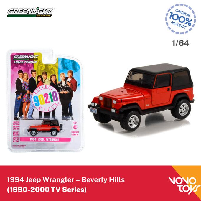 Greenlight 1/64 1994 Jeep Wrangler Beverly Hills