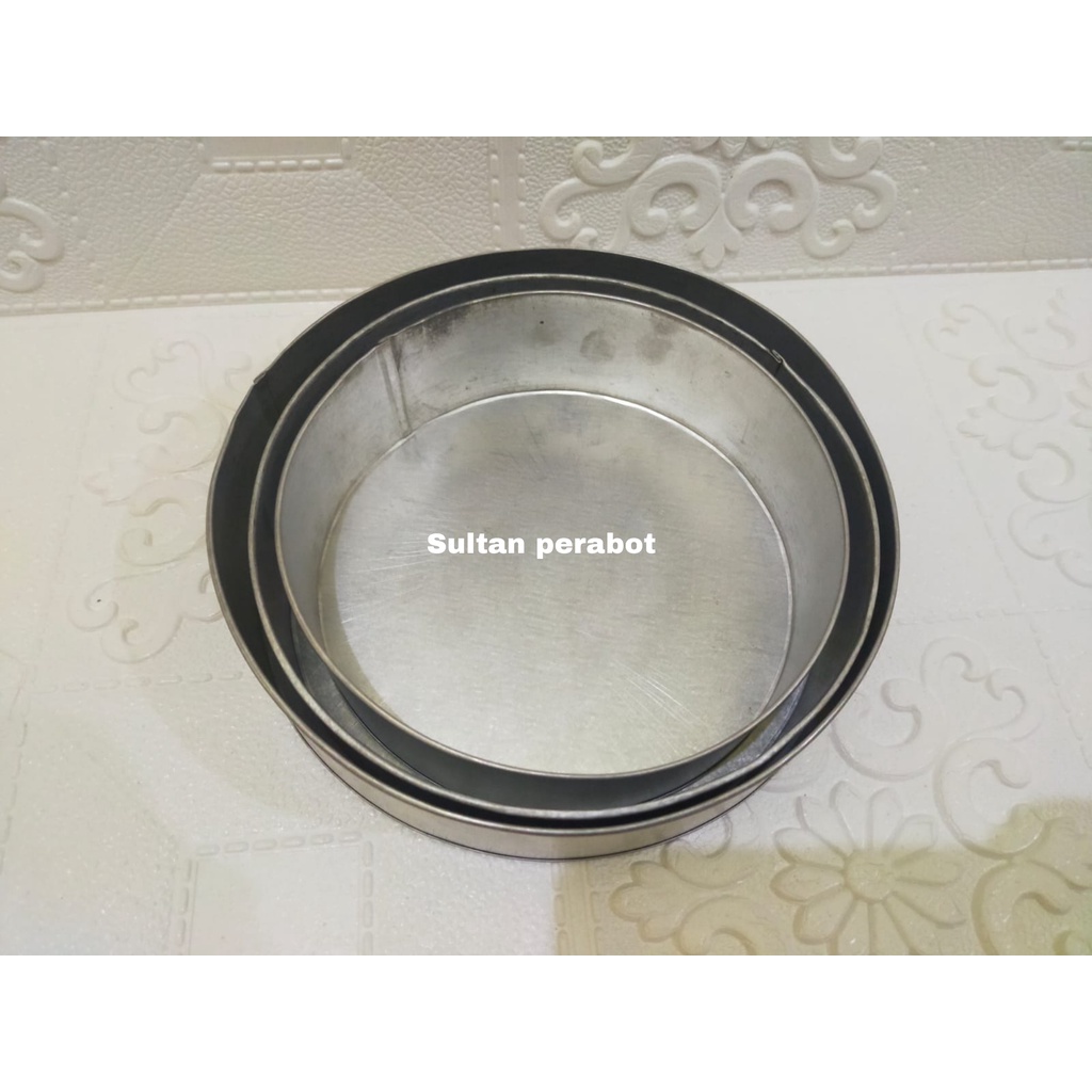 Cetakan Loyang kue bolu panggang baking pan bulat anti lengket diameter 18cm 20cm 22cm