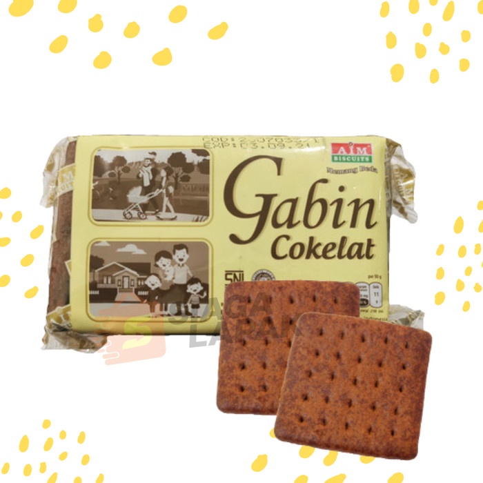 

Biskuit Gabin Cokelat Super Coklat AIM 125gr