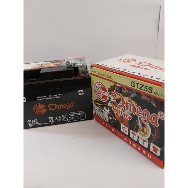 Aki beat , aki vario GTZ5S , accu motor beat