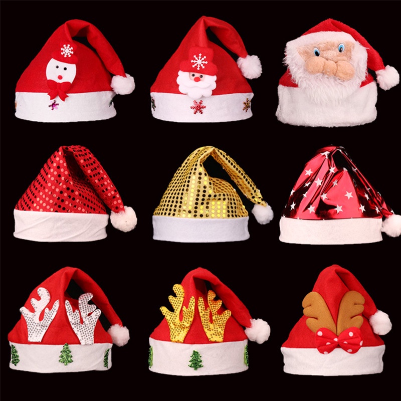 Serenity Topi Natal Santa / Topi Anak Dewasa Santa Klaus - TNS01