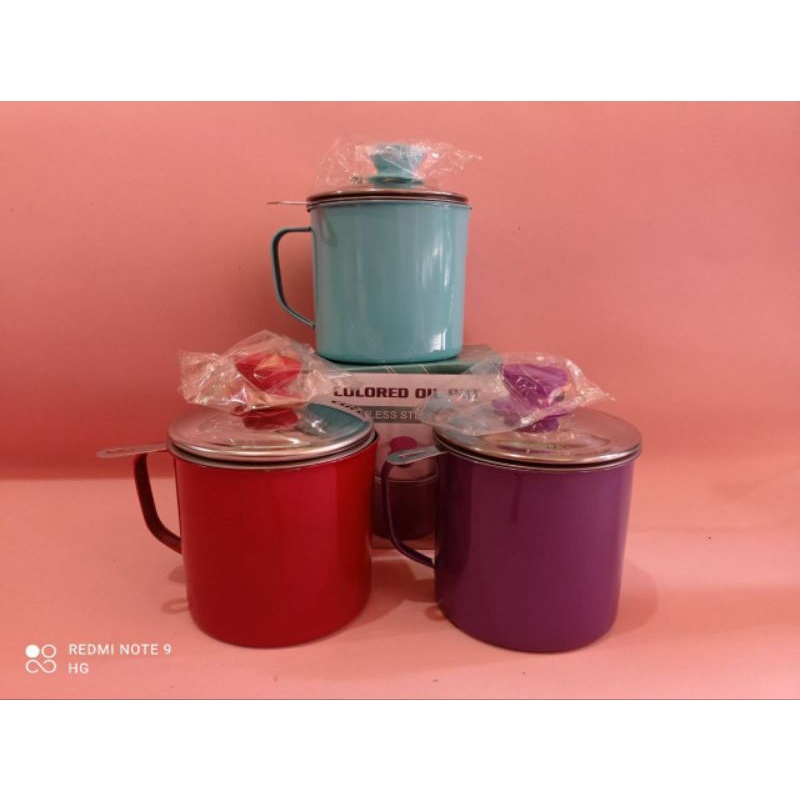 Oil Pot atau Tempat Saringan Minyak warna