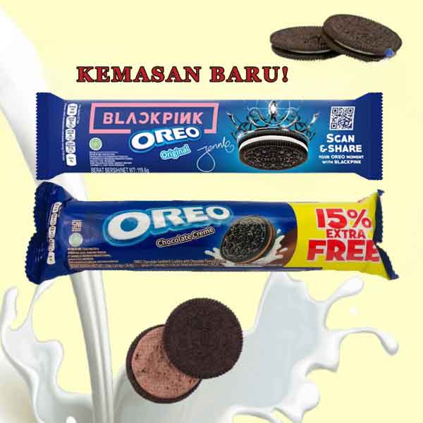 BISKUIT OREO ORIGINAL &amp; OREO CHOCOLATE 138g / 119,6g