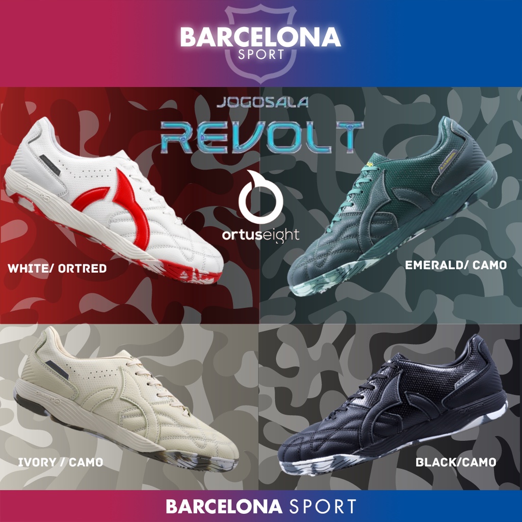 OrtusEight Jogosala Revolt IN  - Sepatu Futsal