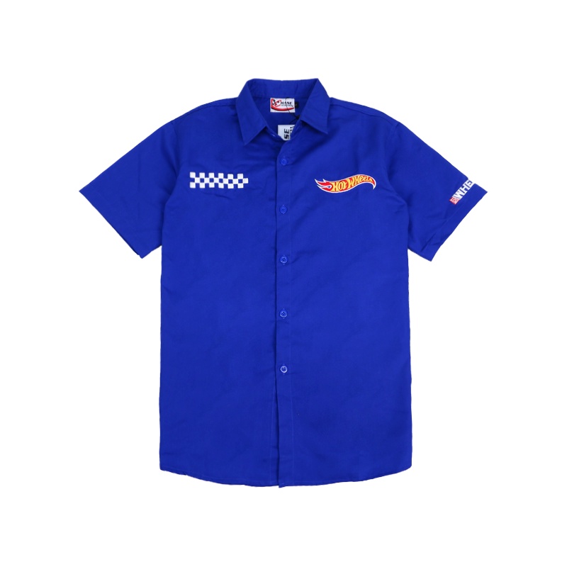 WORKSHIRT KEMEJA HOTWHEELS VINTAGE