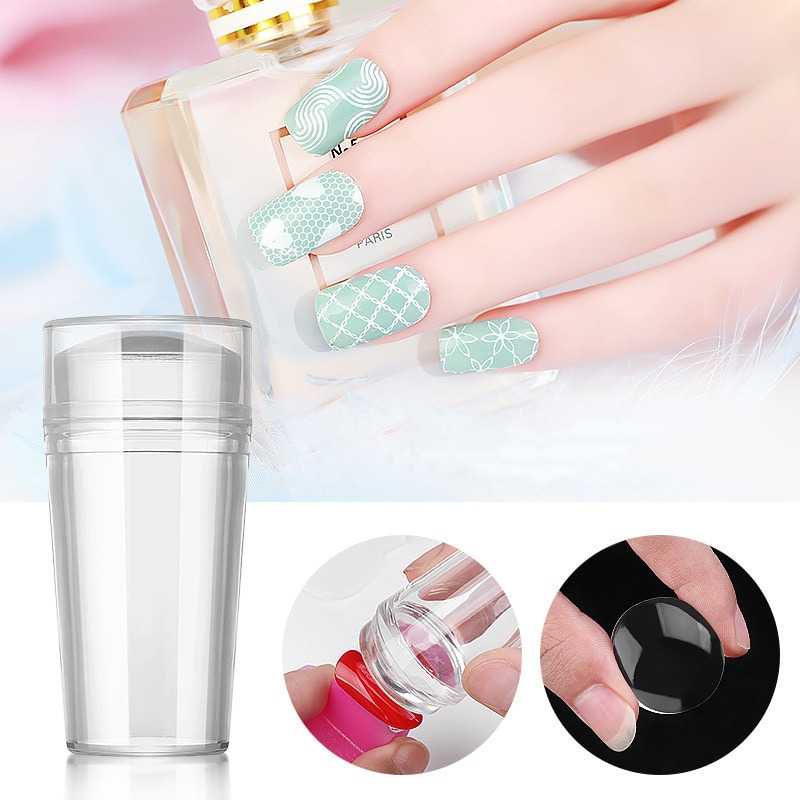 HEONYIRRY Stamp Kuku Silicone Nail Stamper Nail Art - MD09 ( Mughnii )