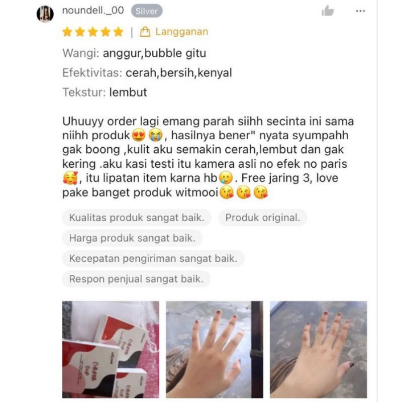 Witmooi Colla Mili Soap | Sabun Pencerah