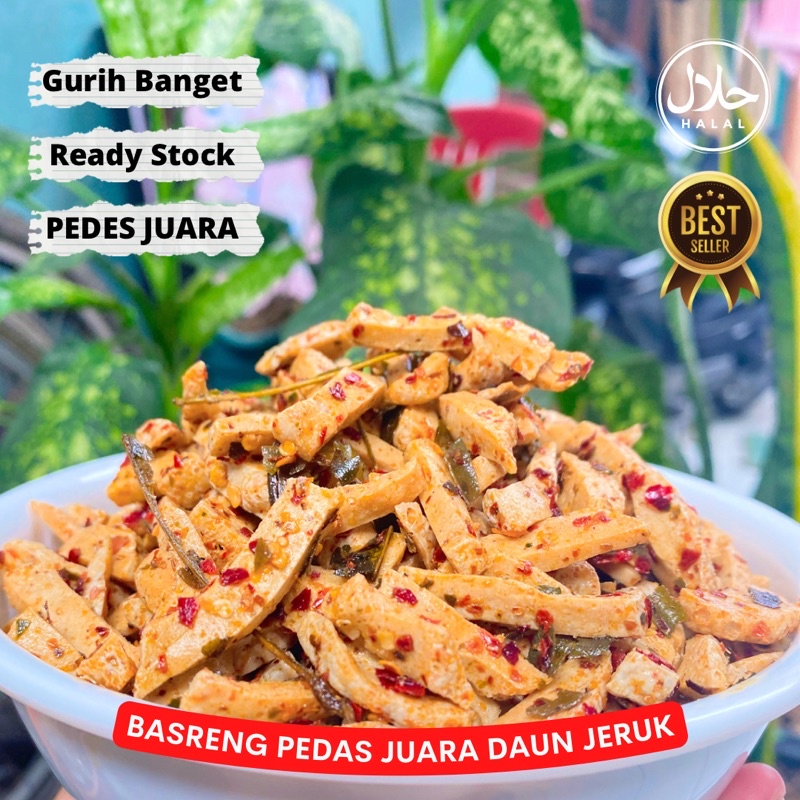 

READY BASRENG BANDUNG | BASRENG PEDAS DAUN JERUK BEST SELLER