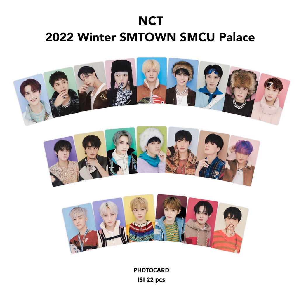 [SET] Photocard NCT 2022 Winter SMCU Palace