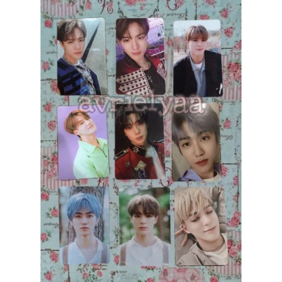 PHOTOCARD Nct Jeno Jaemin Dream a dream, Jeno Rollin, Jeno Flipbook Wonderland , Jaehyun 2nd Player