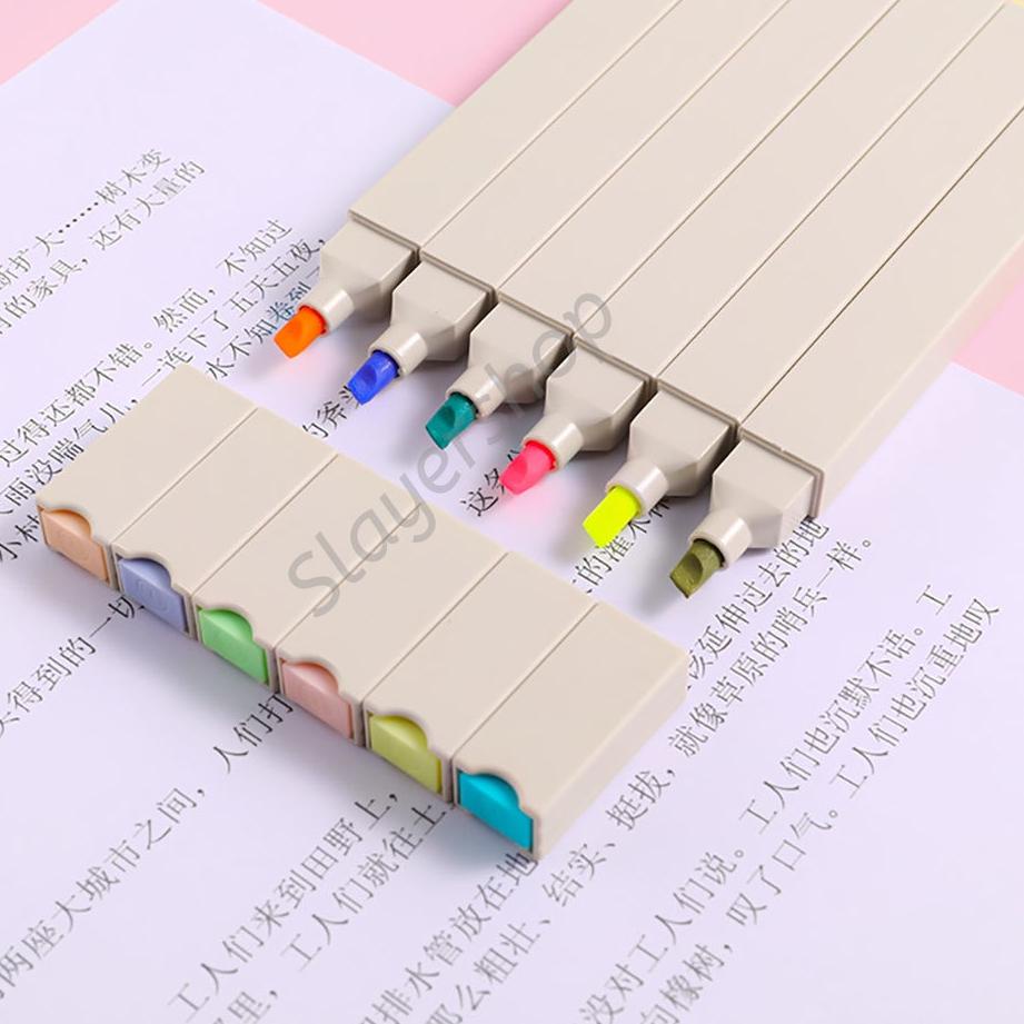 

Segera Miliki MULTICOLOR pena stabilo siswa 6PCS/SET Stabilo / highlighter pastel 6 colors warna;