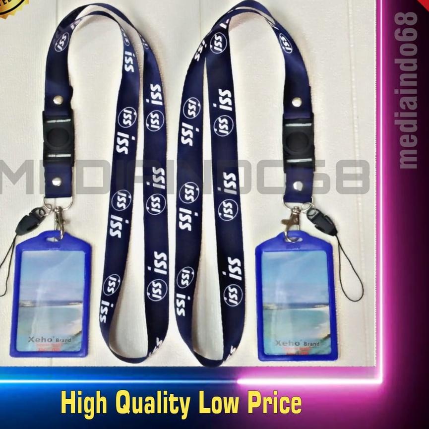 

VH5Ⓝ Lanyard Id Card Sablon Indonesia Servant Service (ISS) - Paket Murah Serbuuu