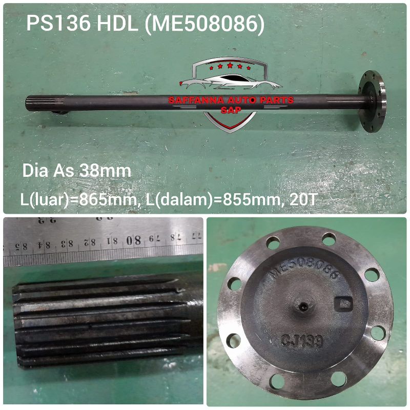 AS RODA AS PAYUNG MITSUBISHI PS136 HDL ME508086 GIGI 20T OEM BERGARANSI
