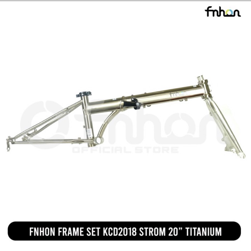 Frame fnhon Storm Titanium Discbrake