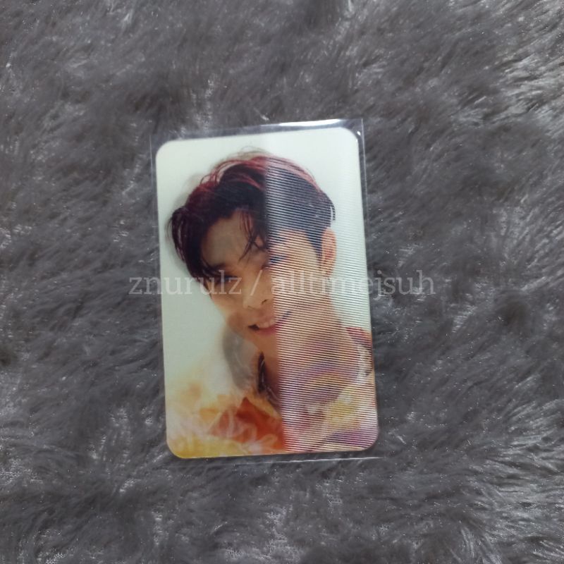 johnny nct photocard pc official lenticular resonance 2020