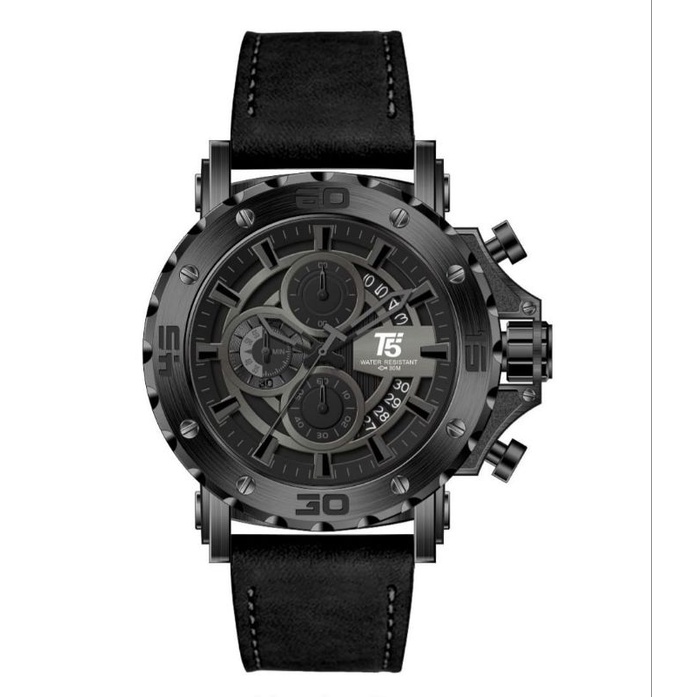 Jam Tangan Pria Keren T5 H3641G Original