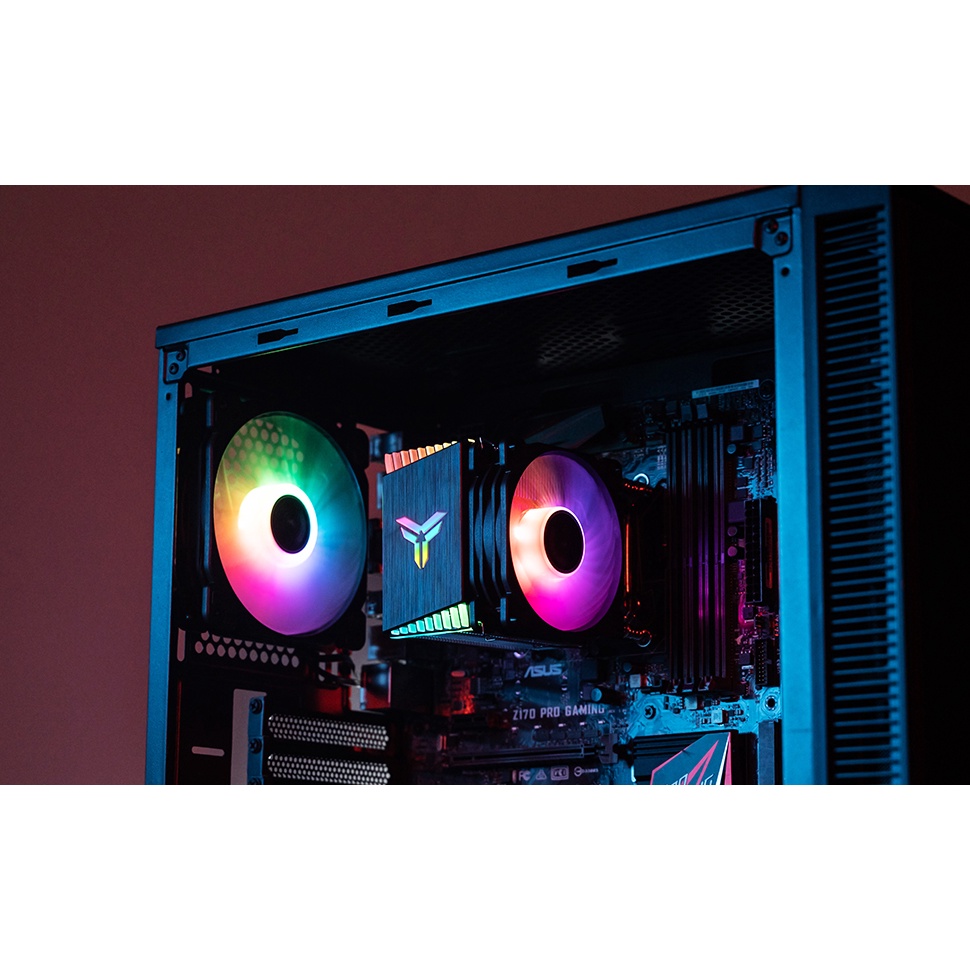 HSF Cooler Jonsbo CR-1400 ARGB Sync Fan CPU Cooling Processor Intel AMD Heatsink Tower CR1400