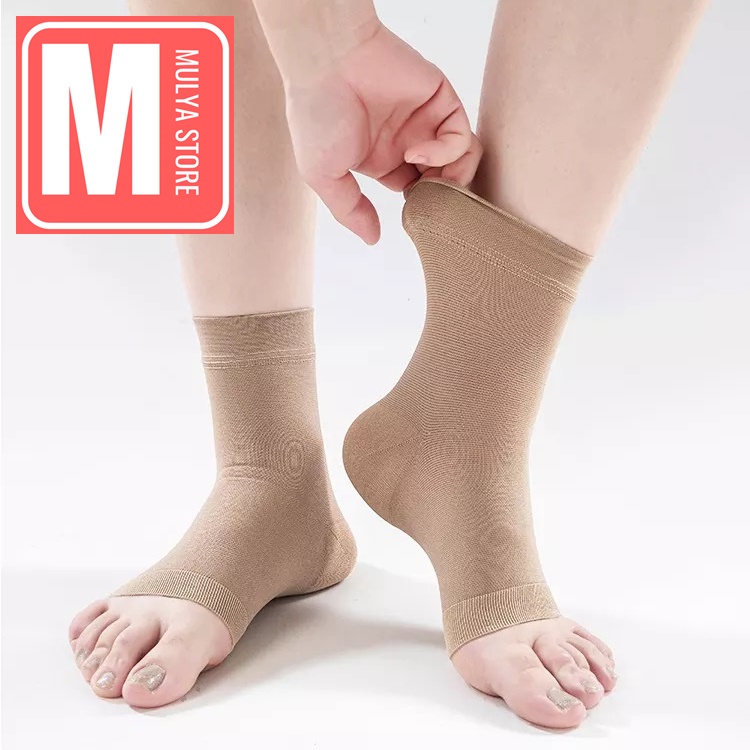 Compression Ankle Sleeve Support Deker Pelindung Engkel Protector
